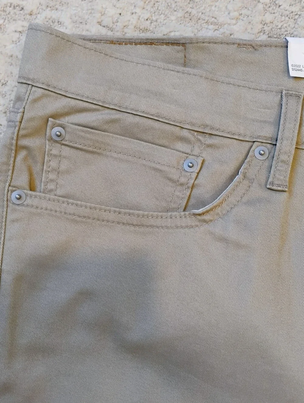 NWT 46x29 Levi's 541 Athletic Taper All Seasons Tech Khaki Jeans Big & Tall NEW